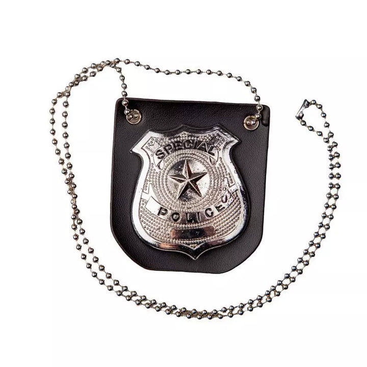 Police Badge on Chain