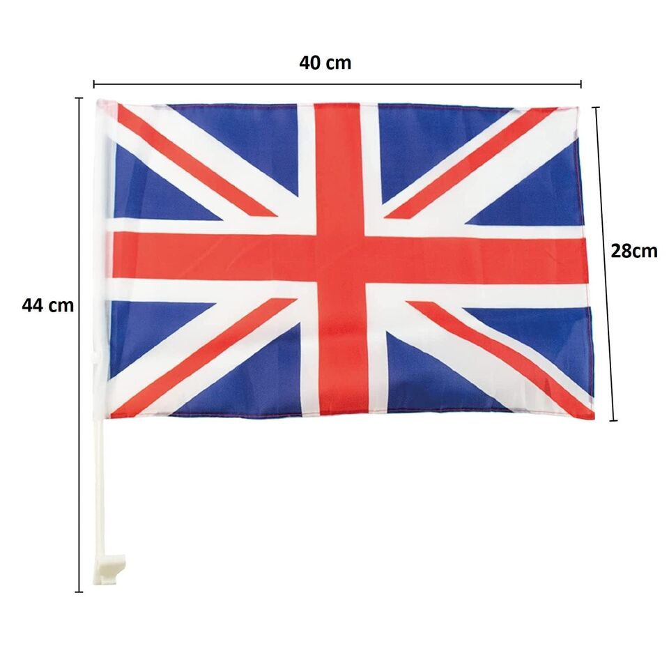 Union Jack Car Flag (Pack of 2)