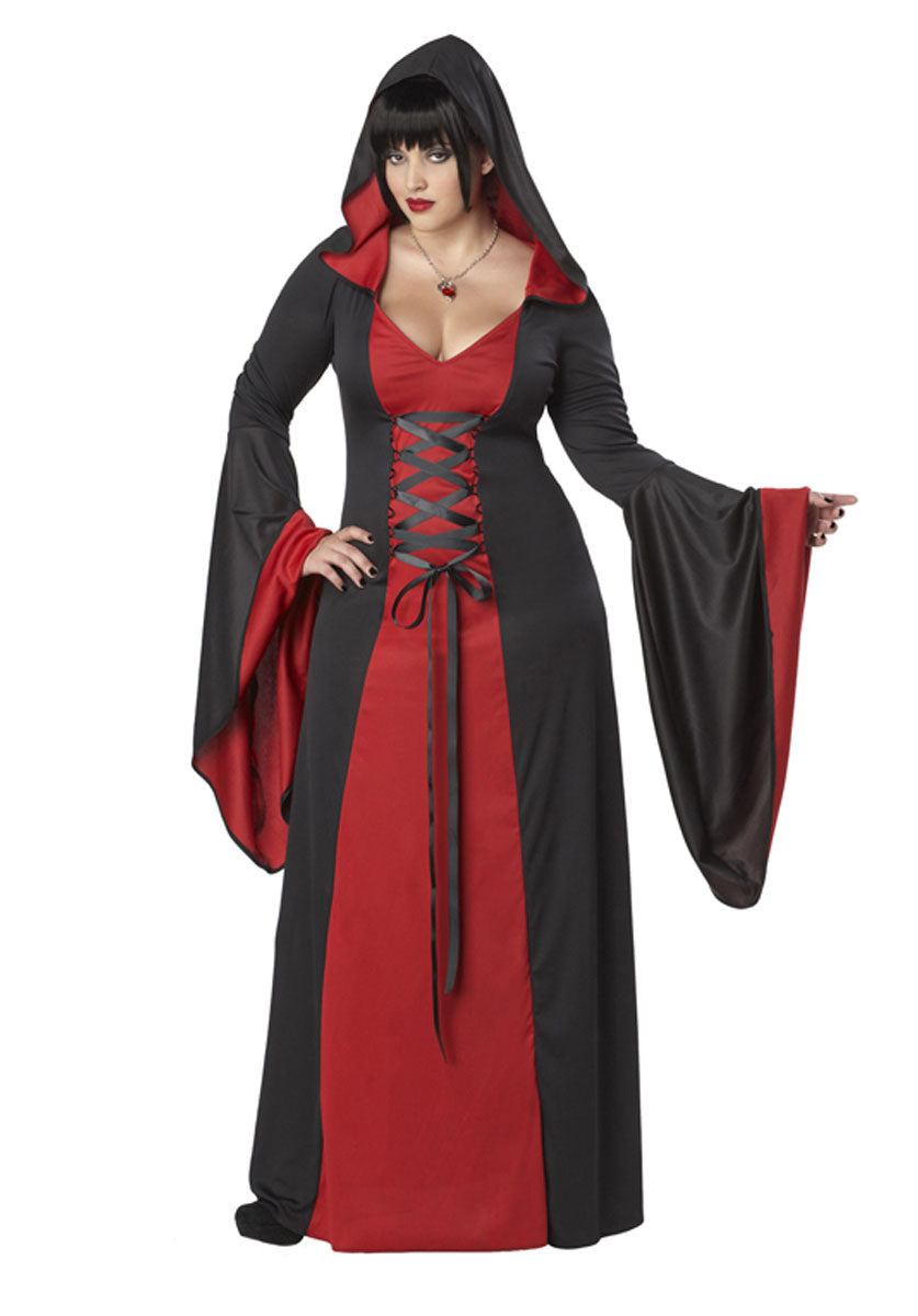 Deluxe Hooded Robe Plus Size
