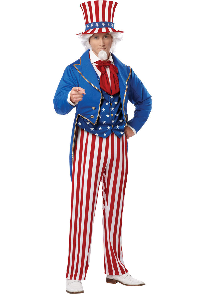 Uncle Sam Costume, Plus Size