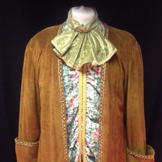 18th Century Gent in Brown and Floral Fabric (£50.00 HIRE ONLY)