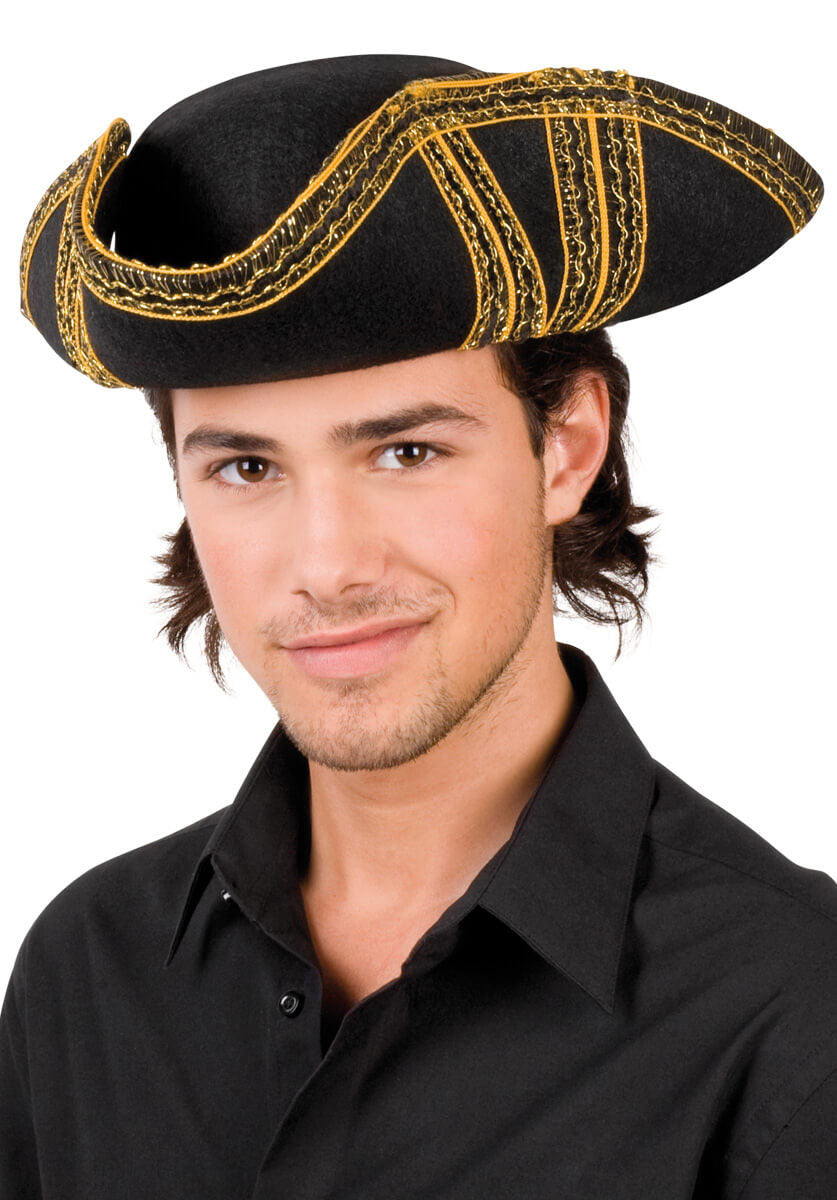 Royal Fortune Gold Pirate Hat