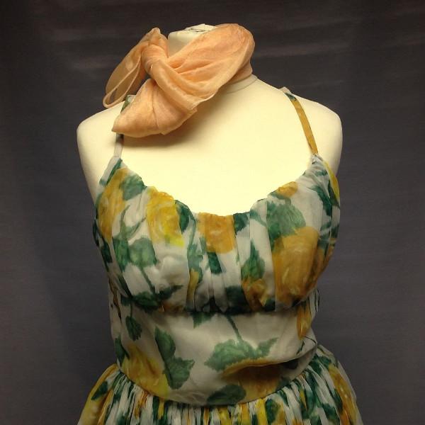 1940s Afternoon Dress (Floral) (HIRE ONLY)