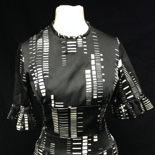 1950s Monochrome Dress and Jacket (£45.00 HIRE ONLY)