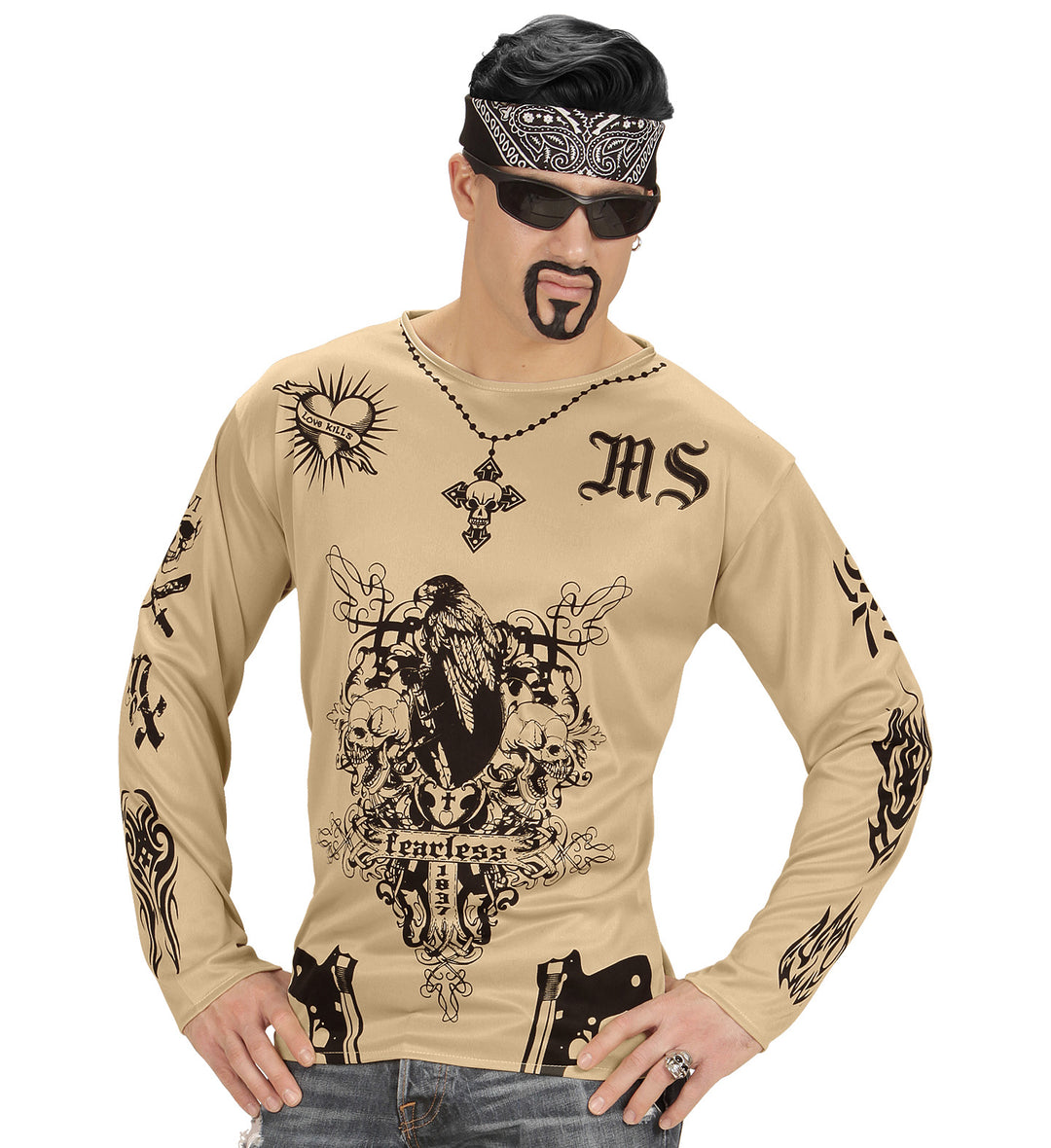 Tattoo Shirt Latino Gangster
