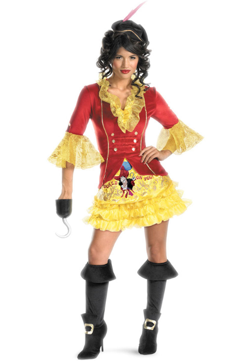 Fantasy Captain Hook Sexy Costume