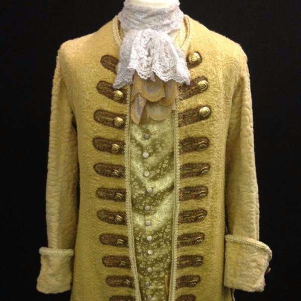 18th Century Court Gent in Gold (£70.00 HIRE ONLY)