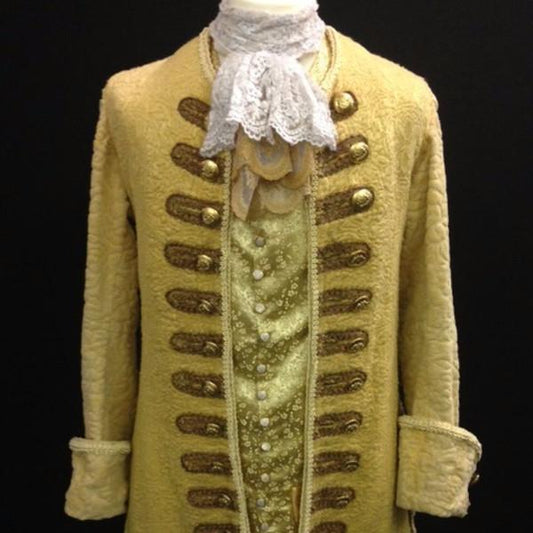 18th Century Court Gent in Gold (£70.00 HIRE ONLY)