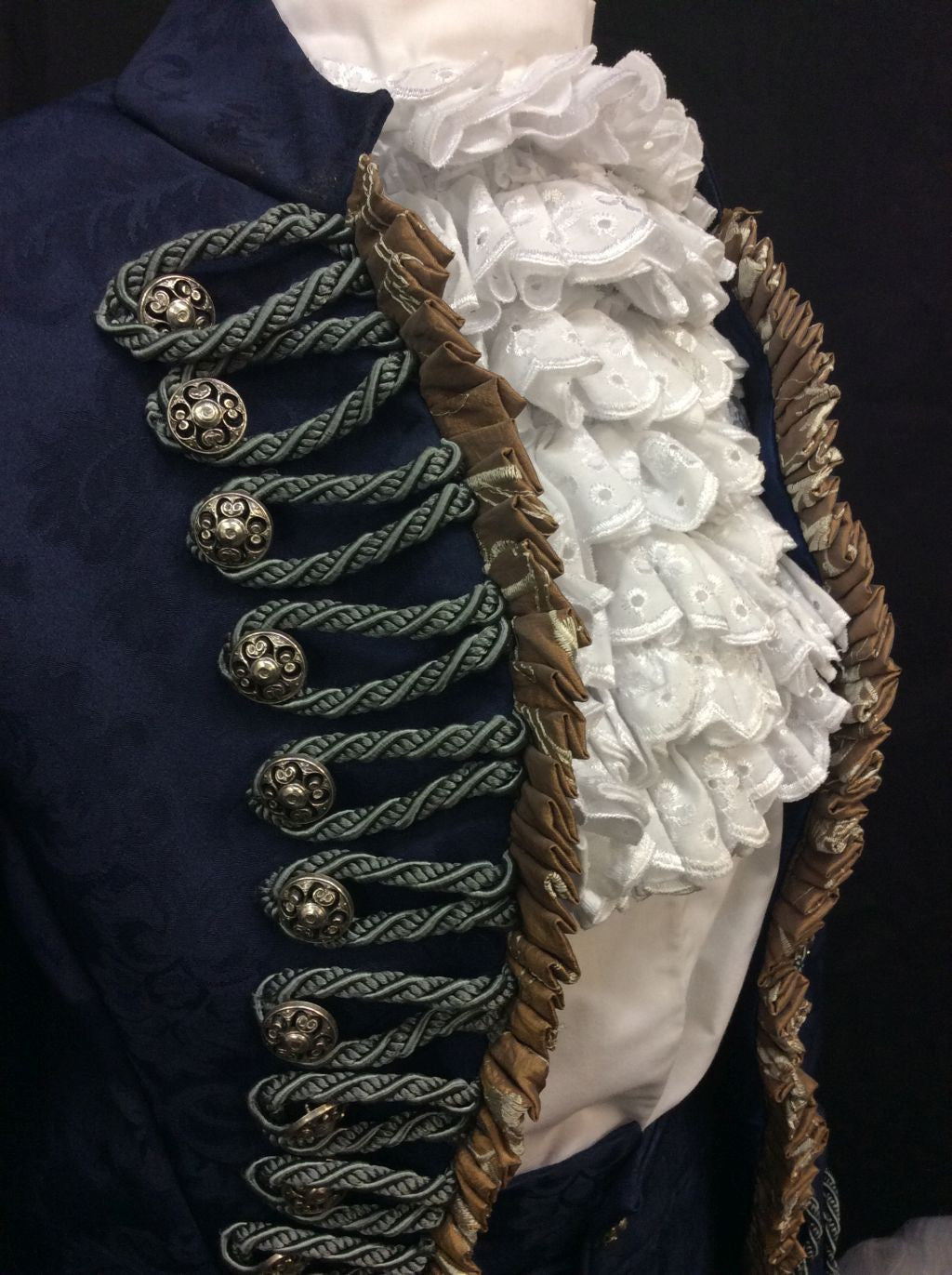 18th Century Court Gent in Blue (£70.00 HIRE ONLY)