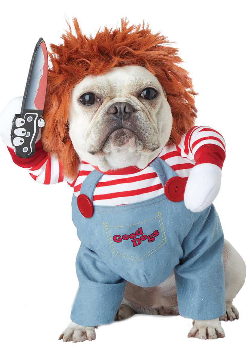 Deadly Doll Dog Costume L
