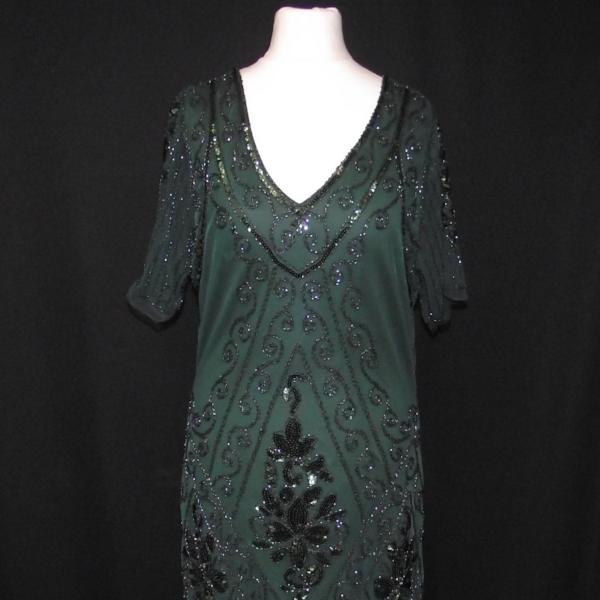 1920s Glam Lady in Green (£50.00 HIRE ONLY)