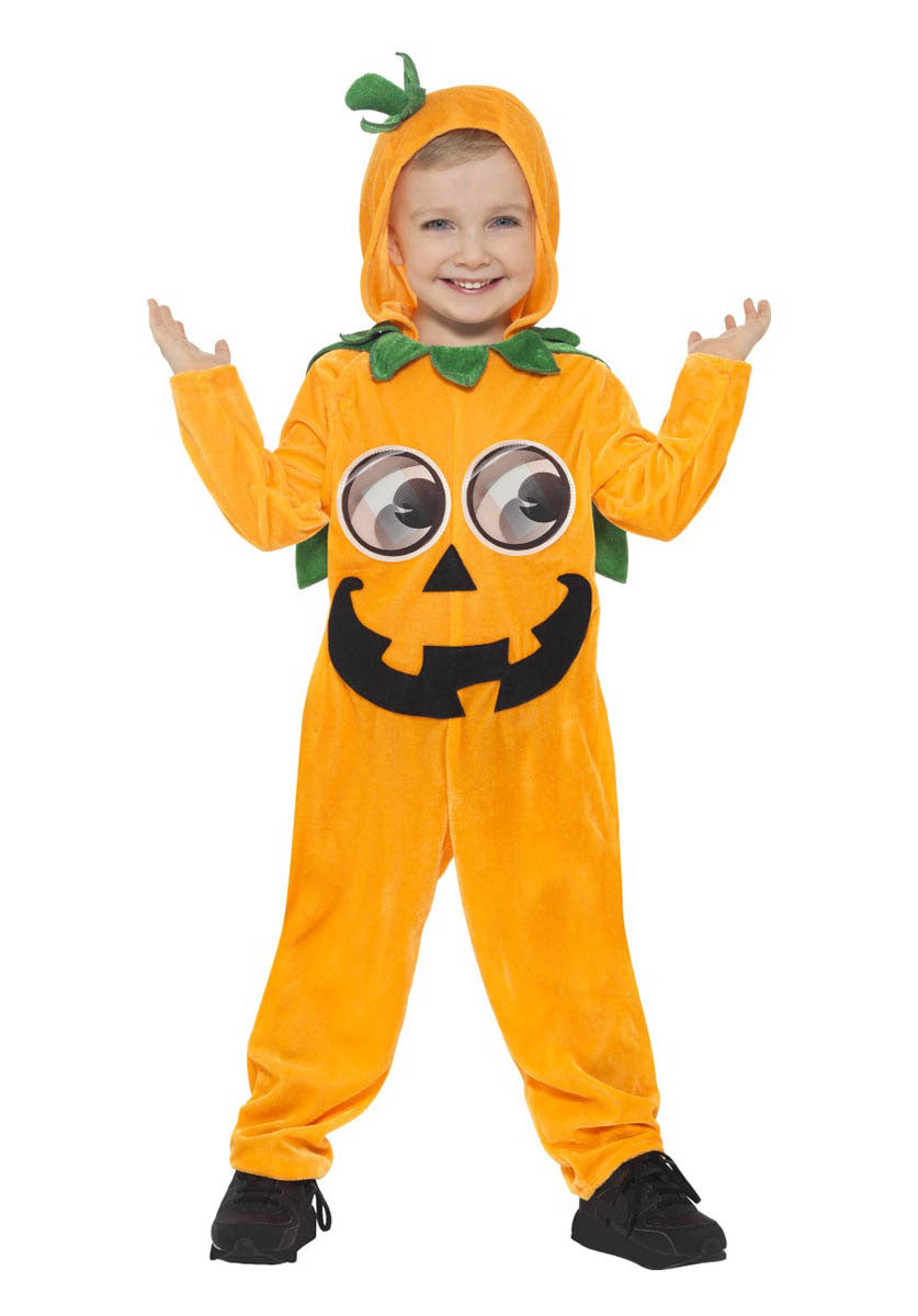 Pumpkin Toddler Costume, Orange & Black