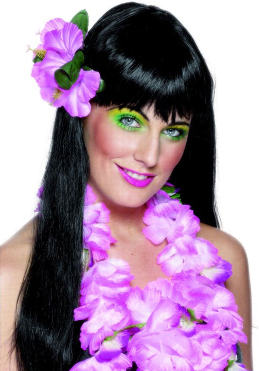 Hawaiian Flower In Hair, Pink