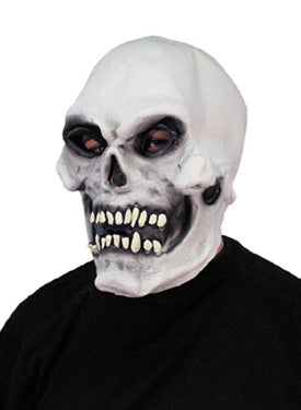 Skull Overhead Mask, White
