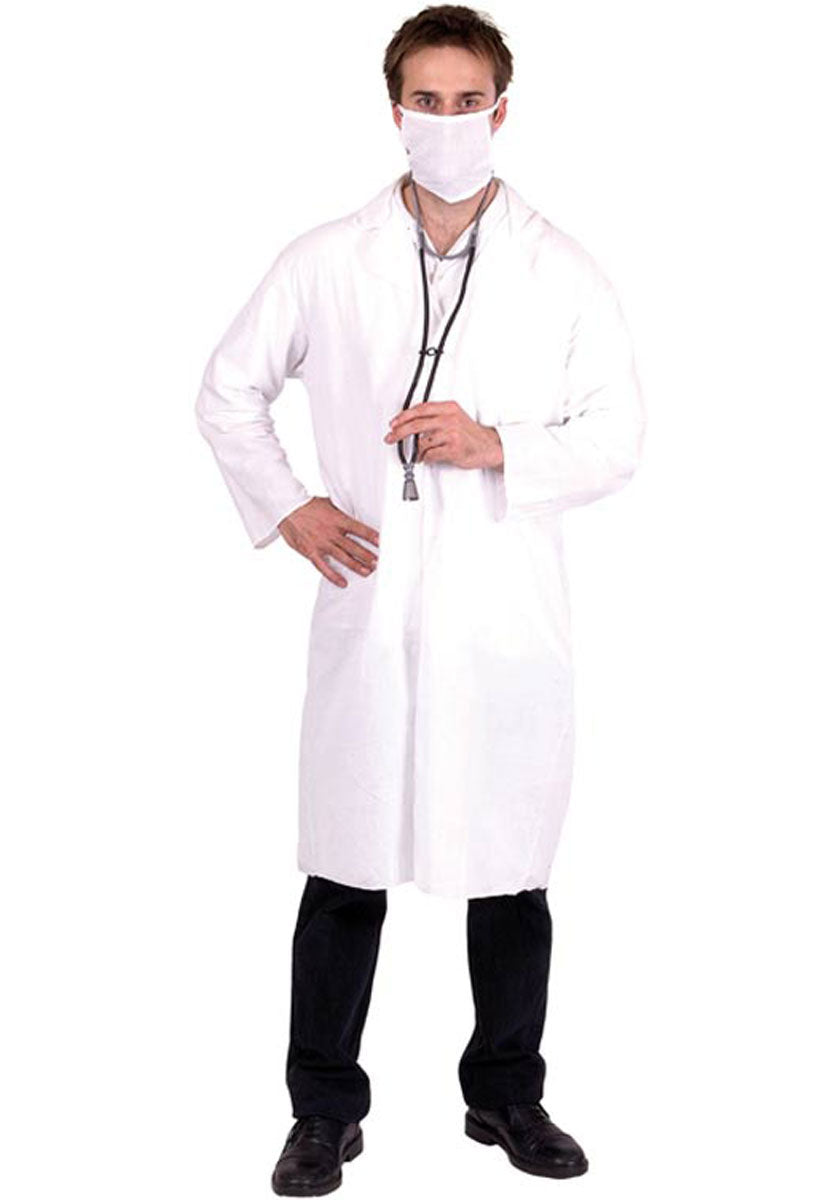Doctor's Costume, White - L