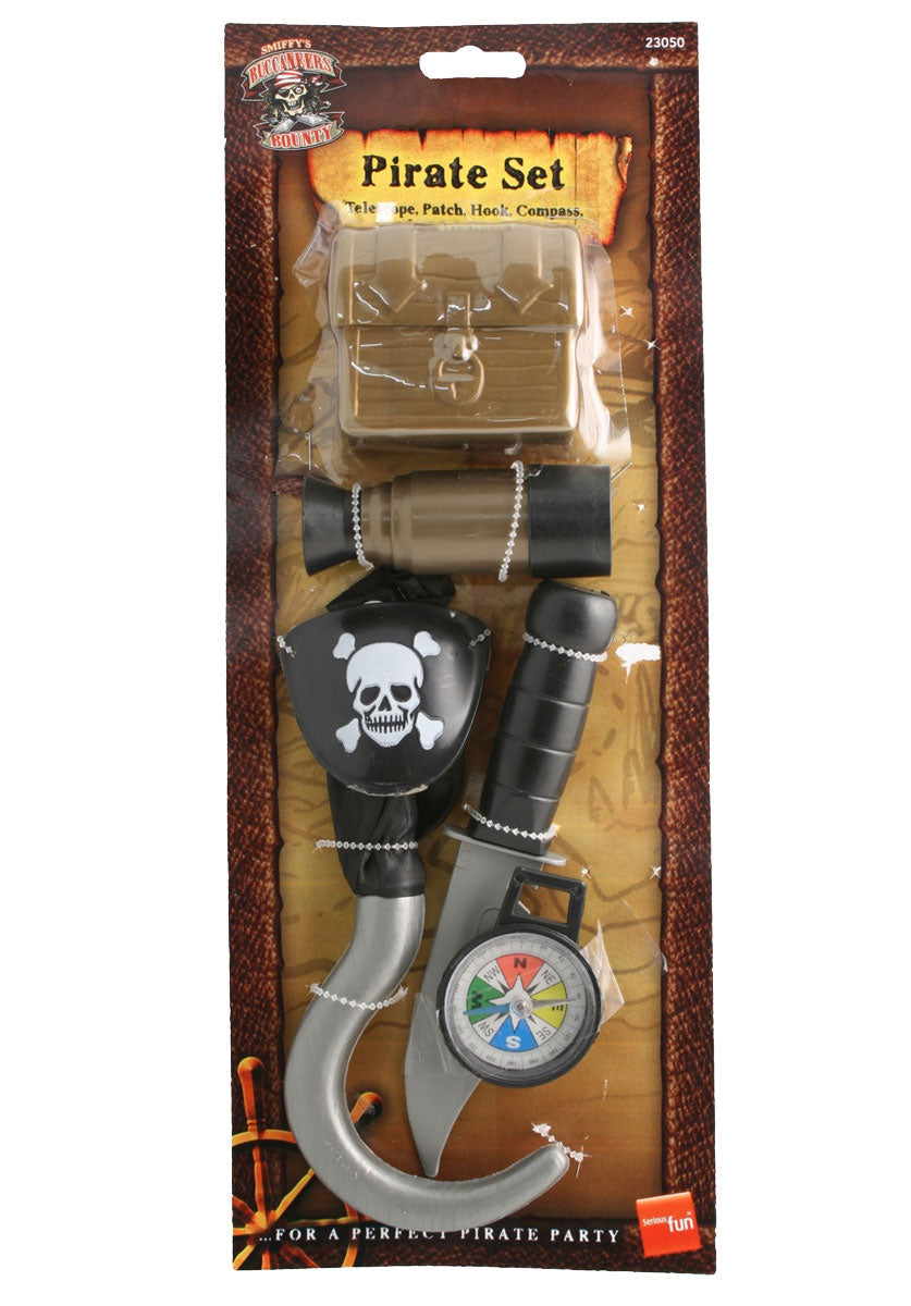 Pirate Set with Compass, Brown