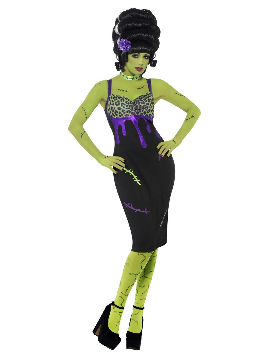 Pin Up Frankie Costume, Black - S