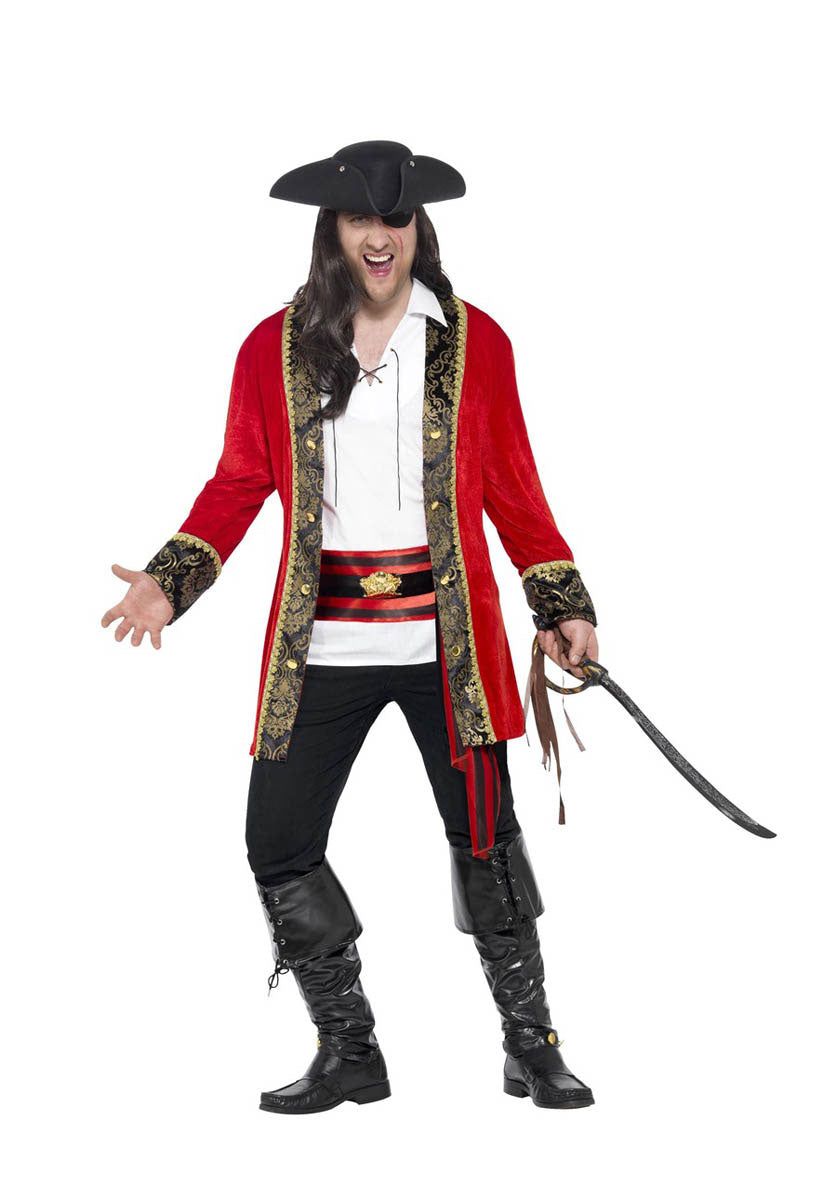 Curves Pirate Captain Costume