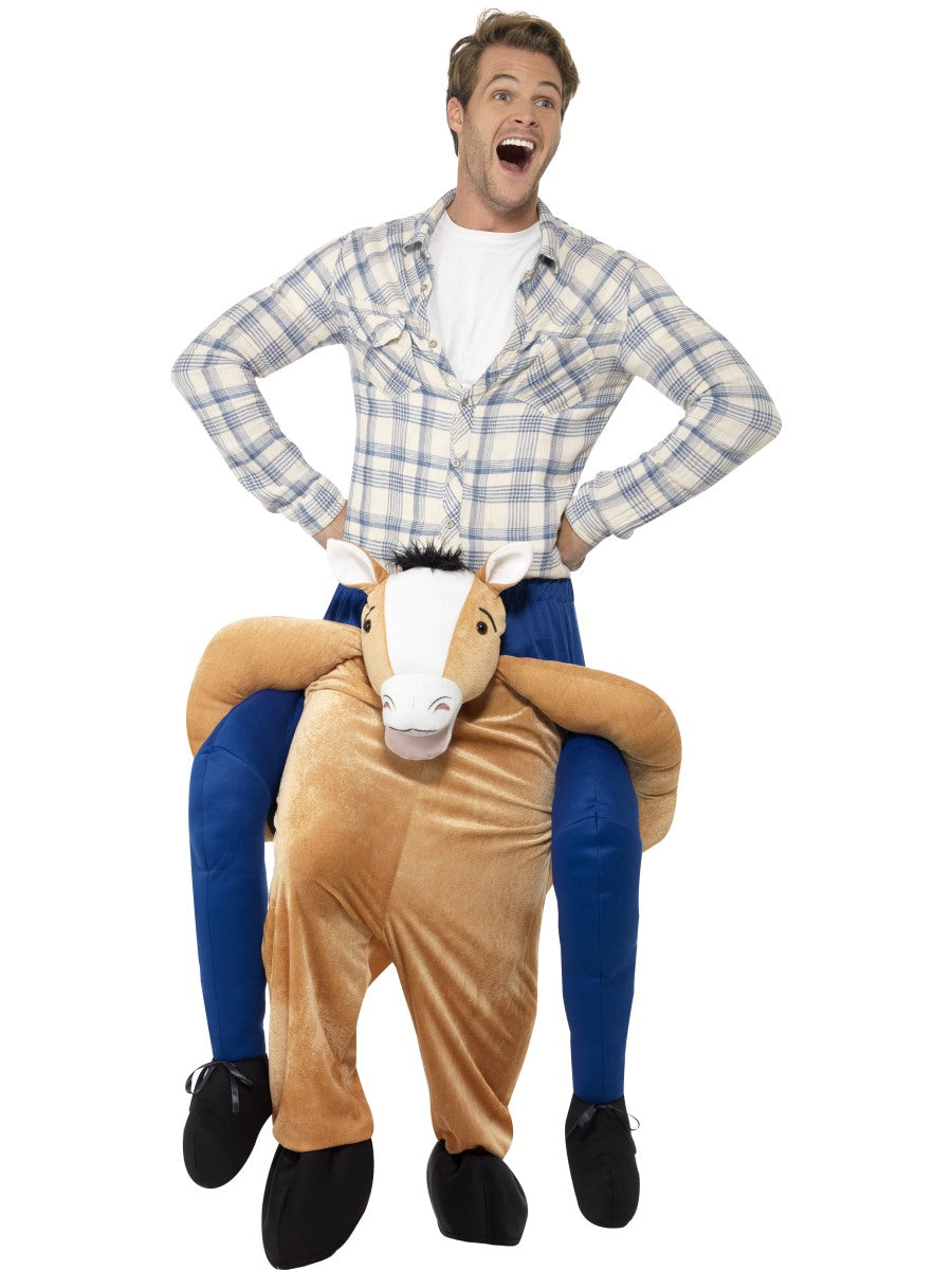 Piggyback Horse Costume, Brown
