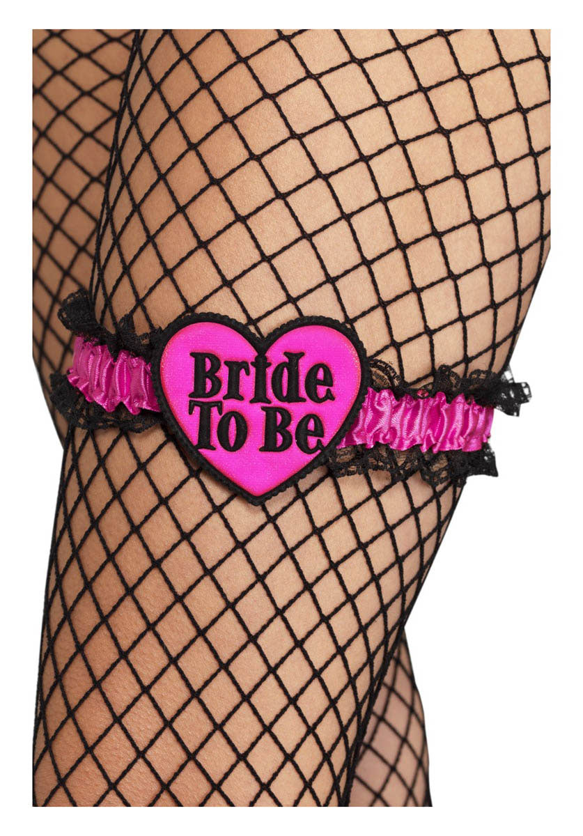 Bride To Be Garter, Pink
