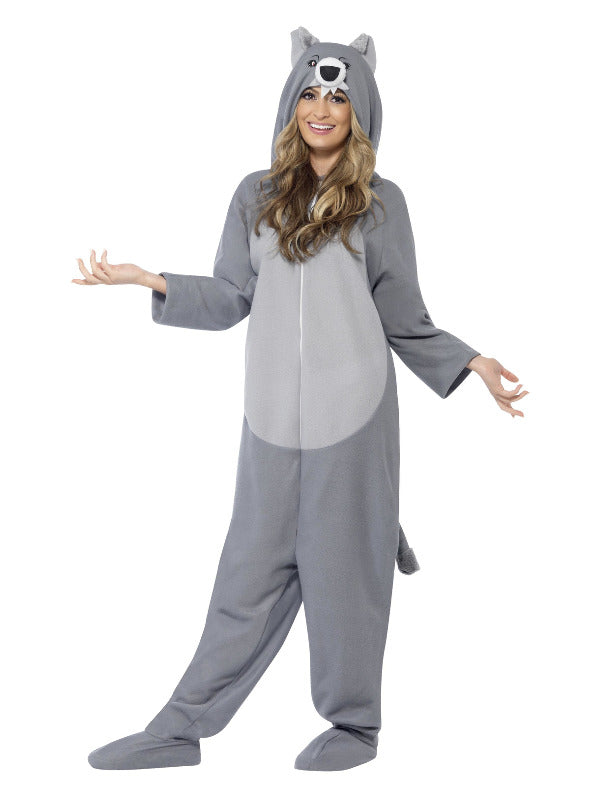 Wolf Costume, Grey - L