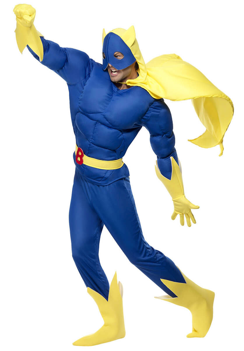 Bananaman Padded Costume, Blue