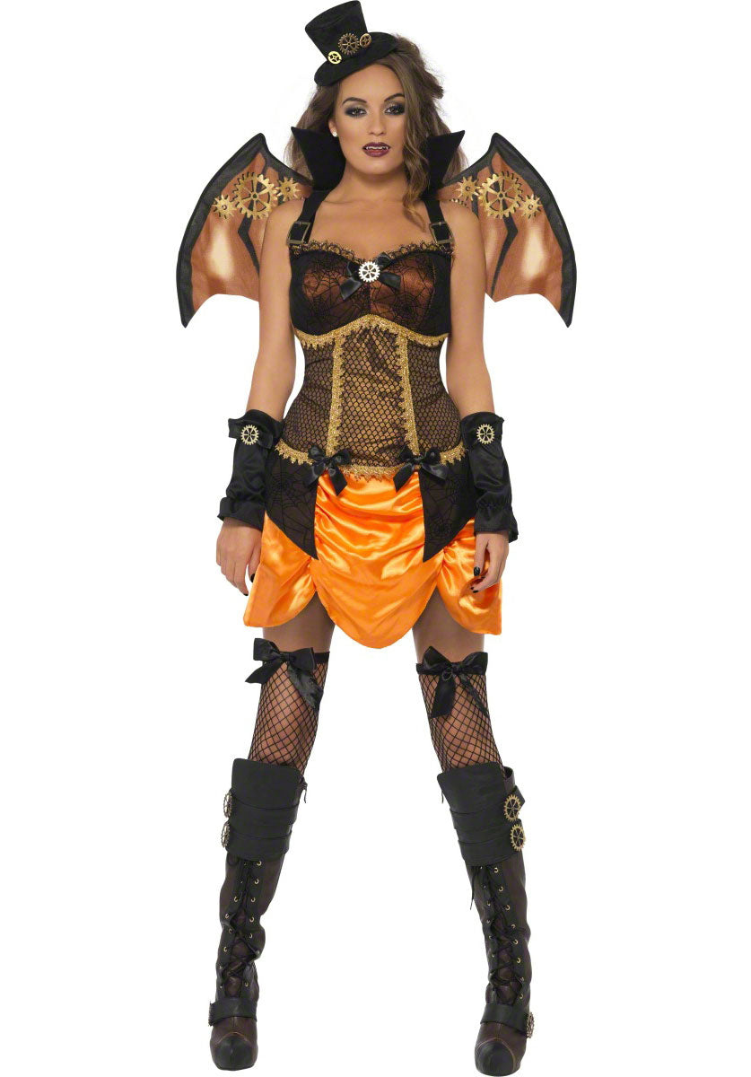 Steampunk Sexy Bat Costume (M)