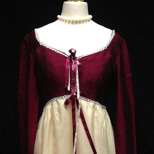 Regency Lady (Cream & Red) (HIRE ONLY)