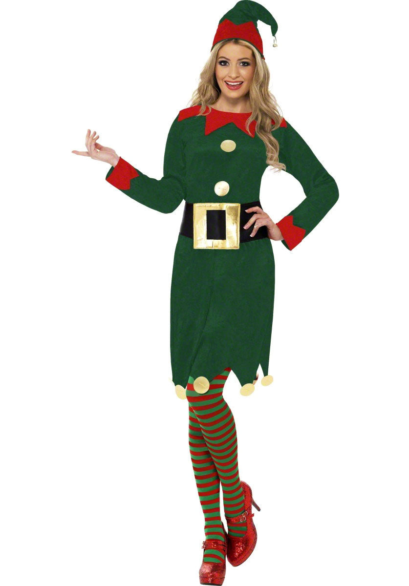 Elf Costume, Green - M