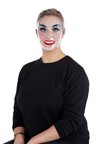 Transparent Mask, Female, Clear