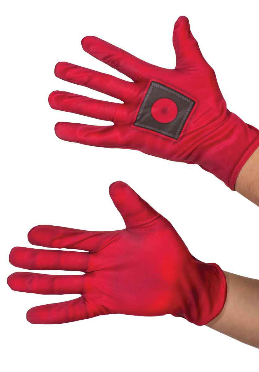 Official Marvel Deadpool Gloves Adult