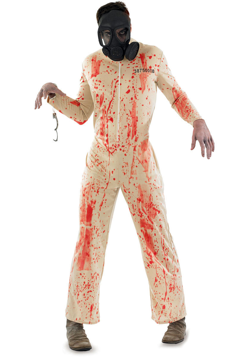Zombie Male Prisoner Costume