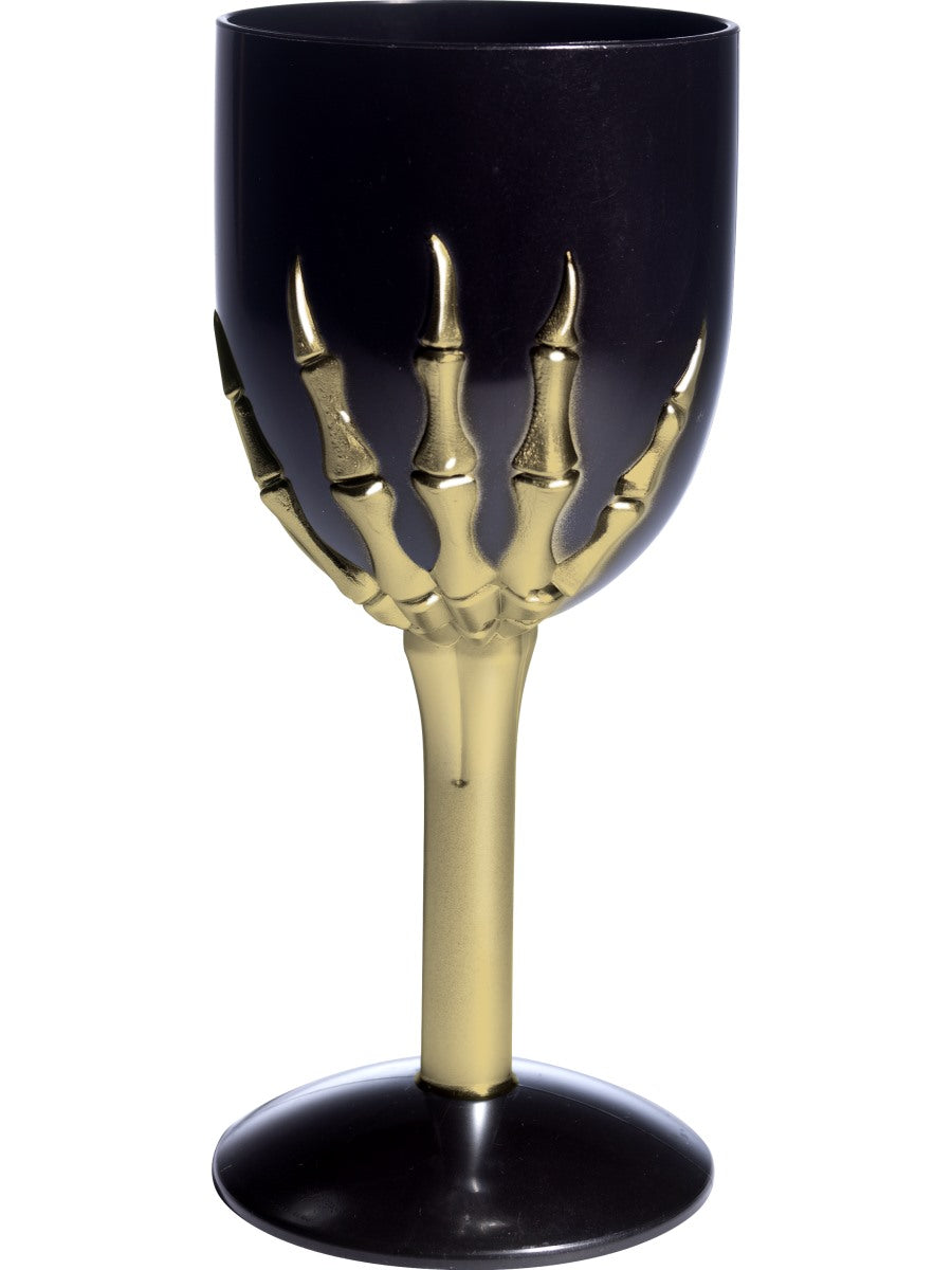 Gothic Wine Glass, Black