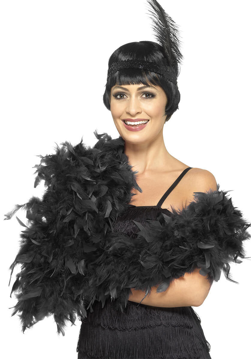 Luxury Hot Pink Feather Boa – 80g -180cm 1920's Gastby Burlesque Dancer  Flapper