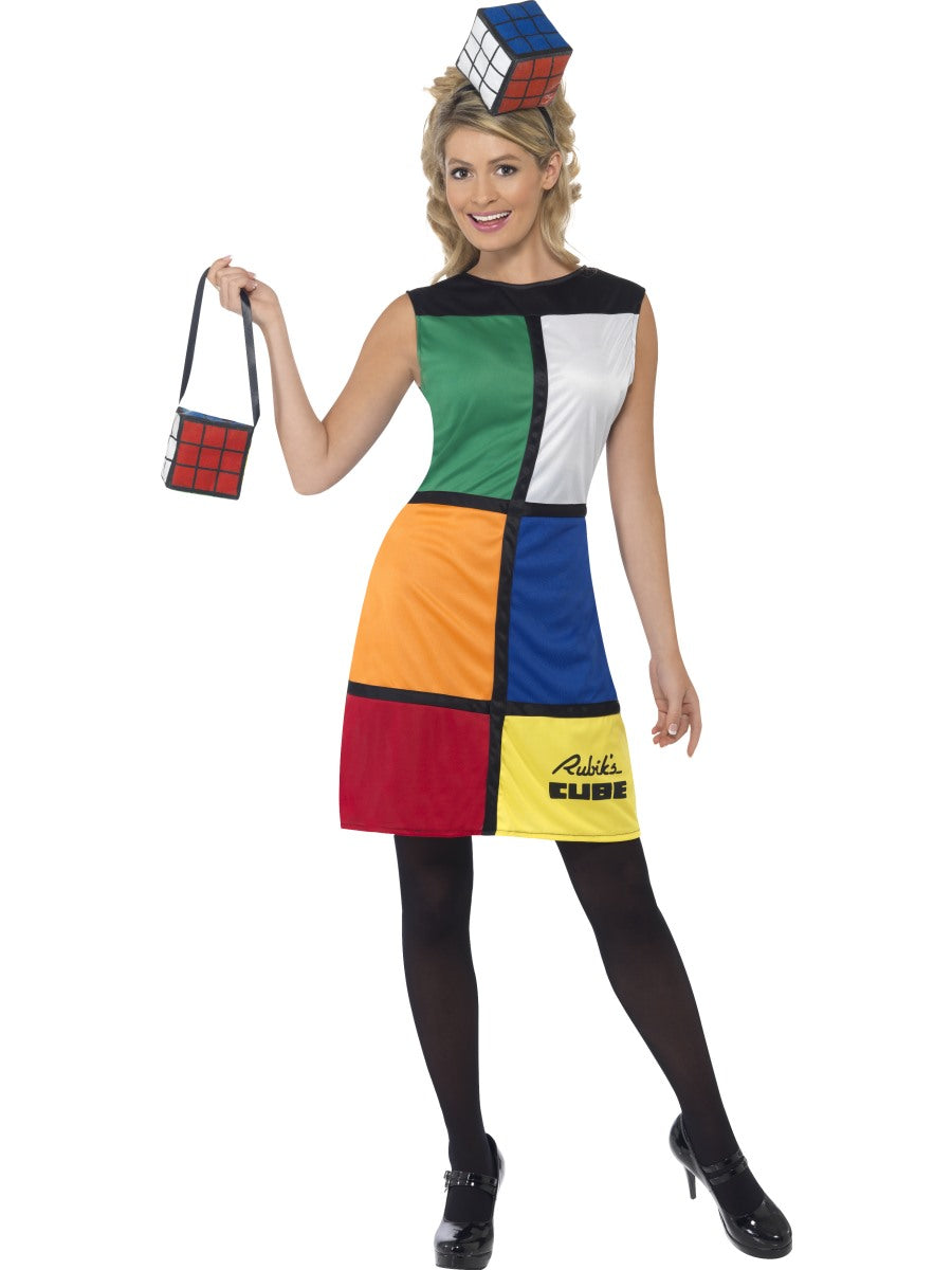 Rubiks Cube Costume with Hat