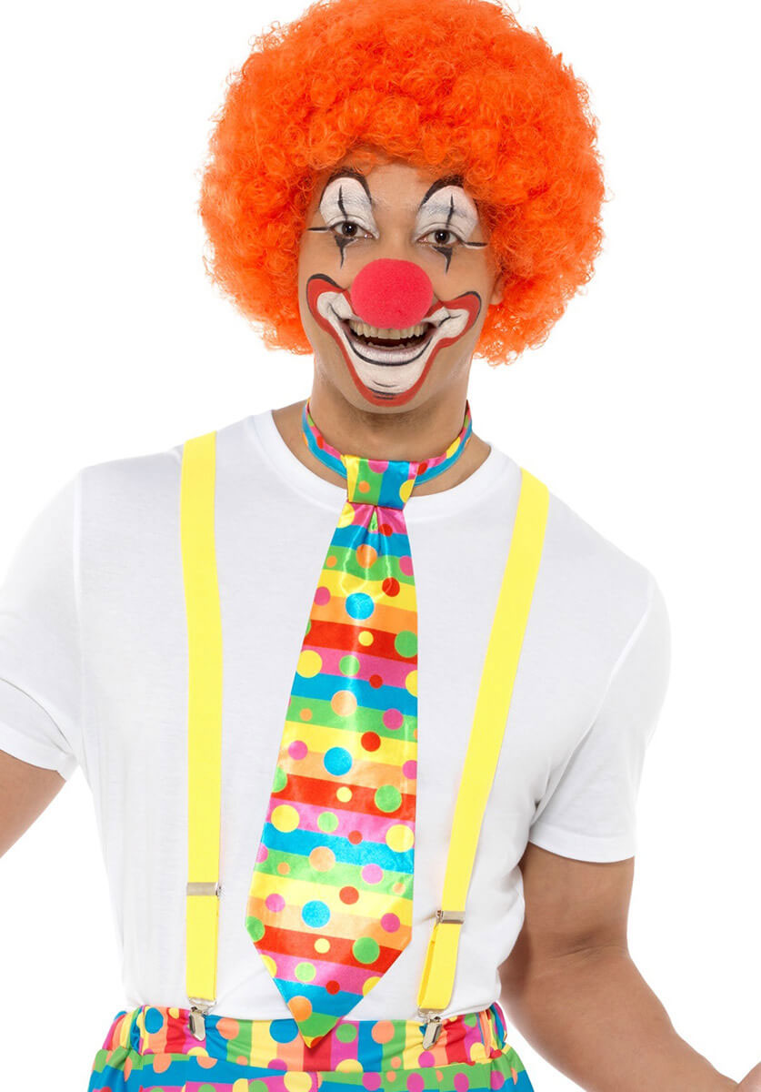 Big Top Clown Tie, Neon