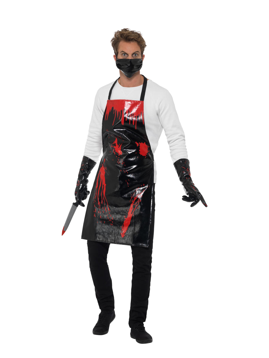 Bloody Surgeon/ Butcher Kit, Black & Red
