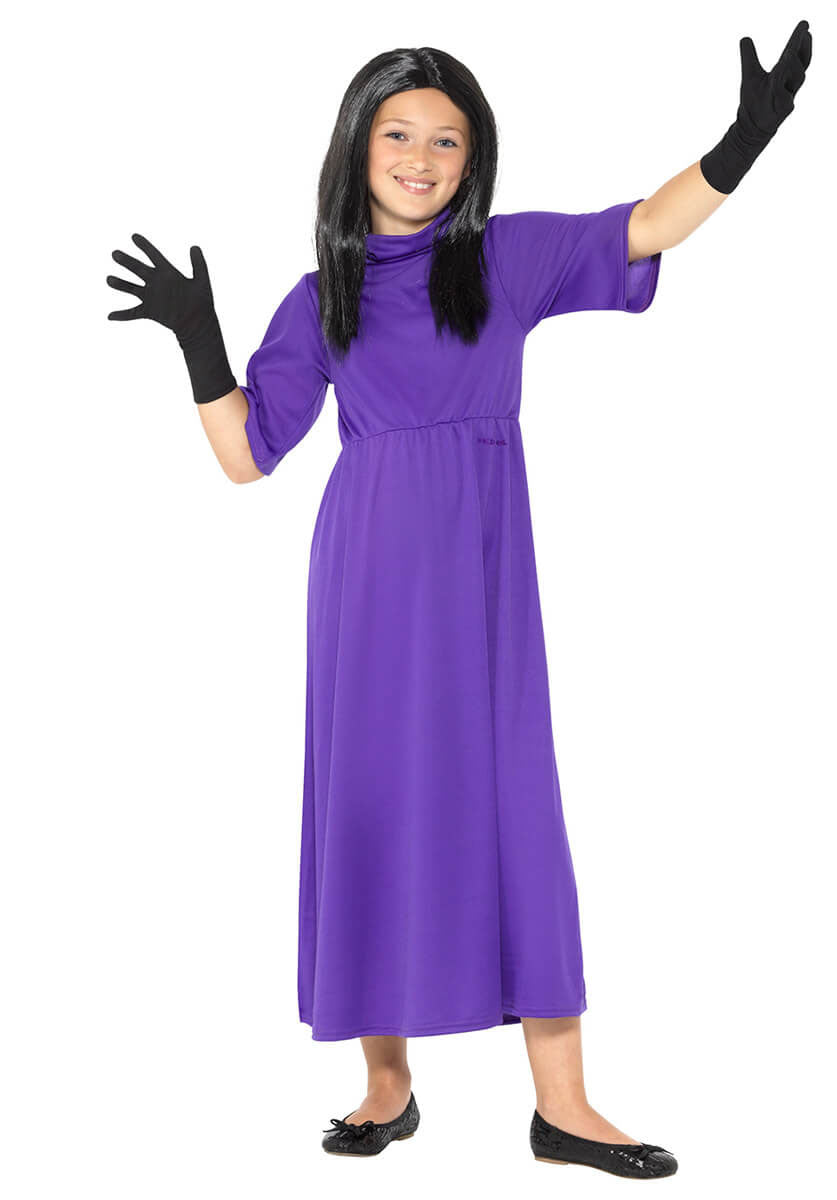 Roald Dahl Deluxe The Witches Costume, Purple - S