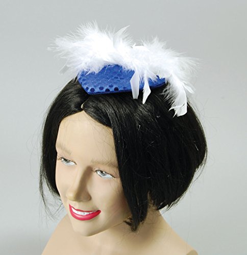 Teardrop headdress blue