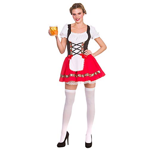 Oktoberfest Beer Girl Costume - Traditional Bavarian - Women's Fancy Dress