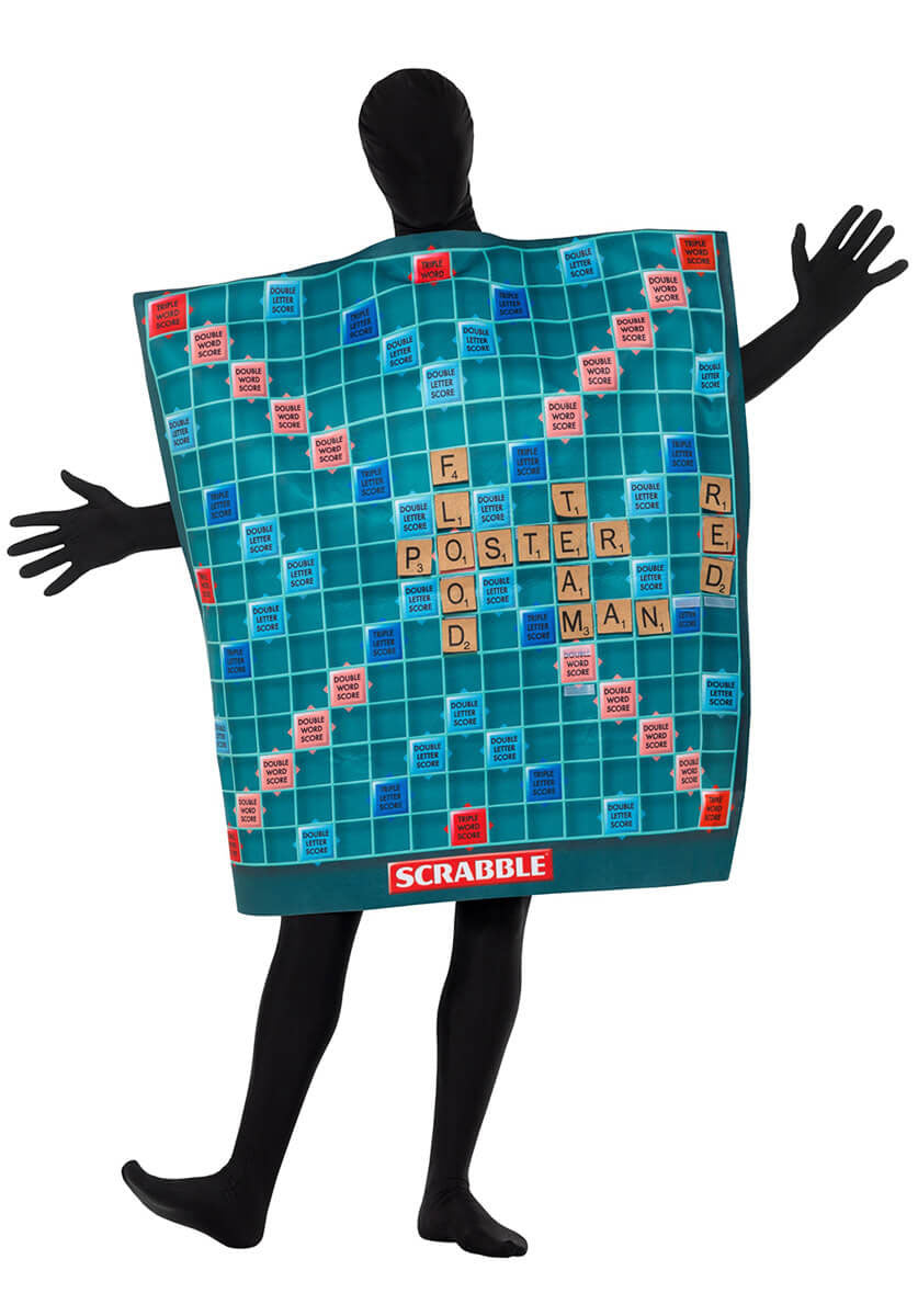 Scrabble Board Costume, Green
