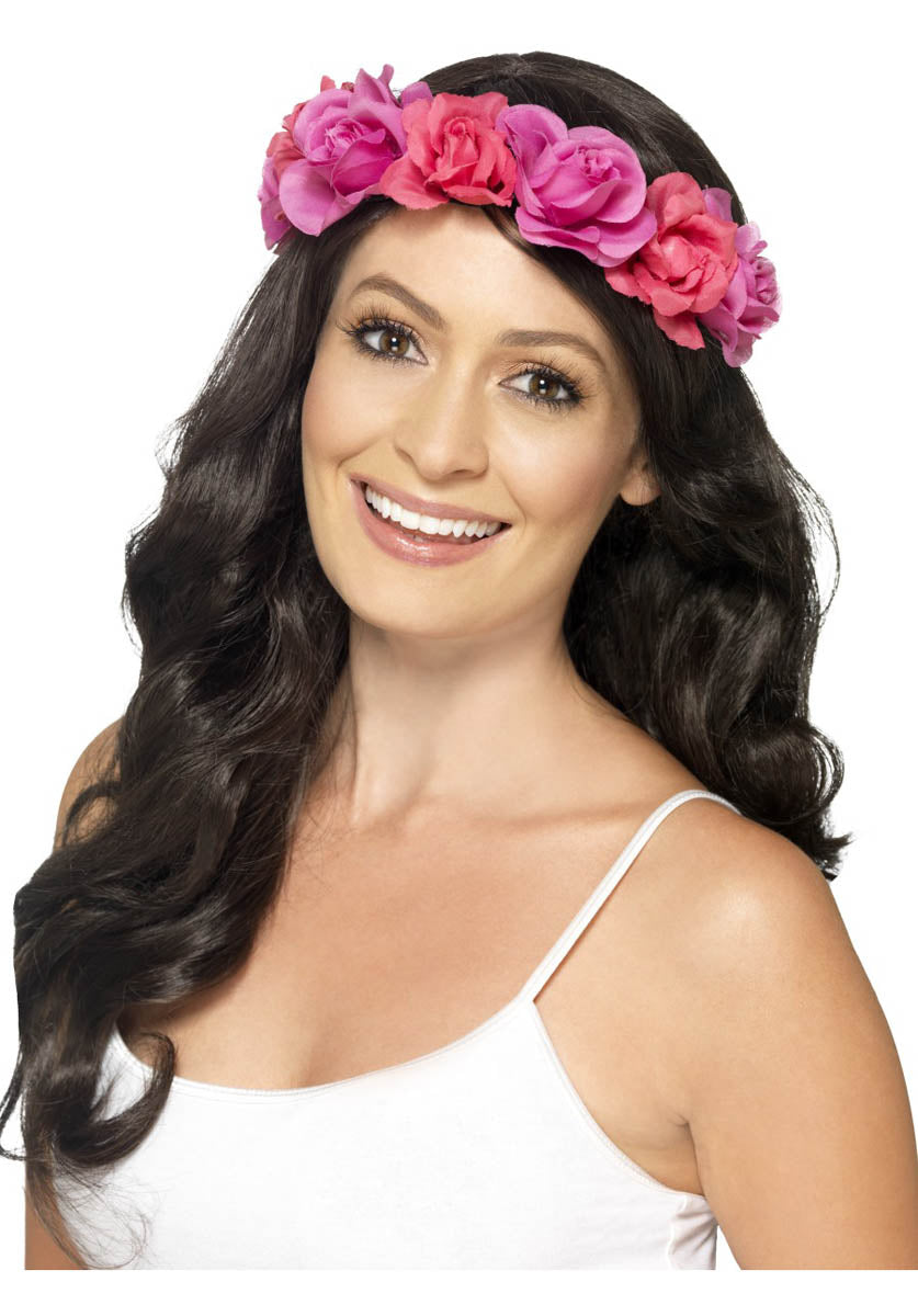 Floral Headband, Pink