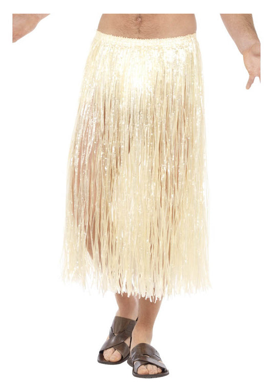 Hawaiian Hula Skirt, with Velcro Fastening, Natura