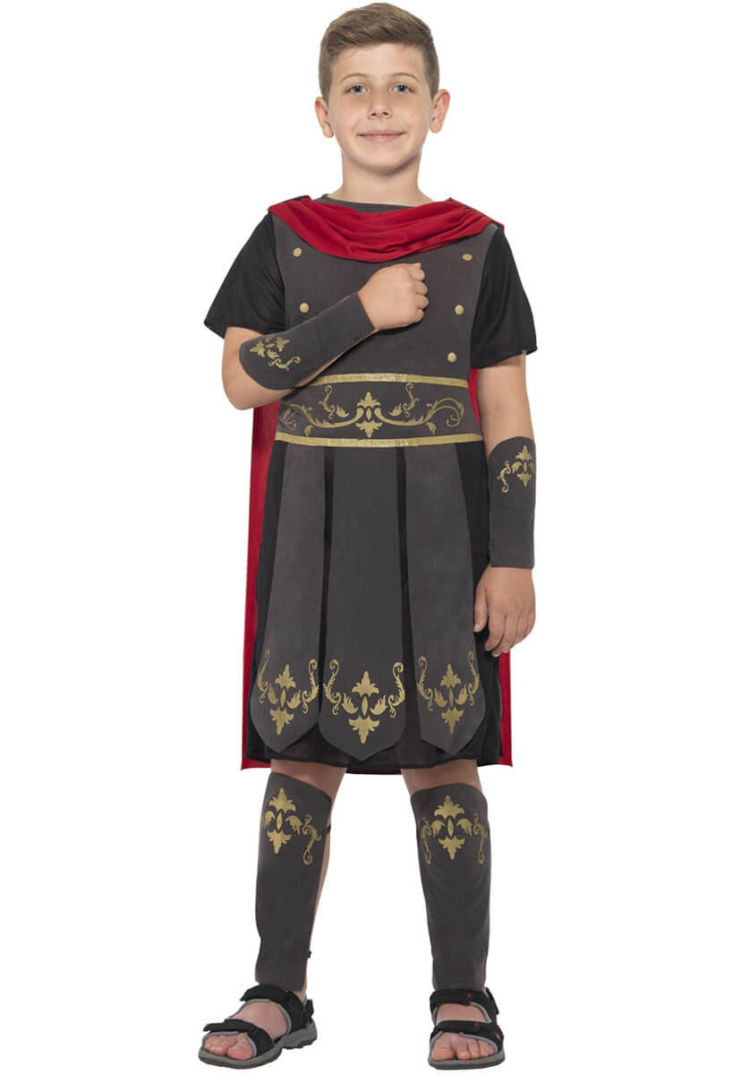 Roman Soldier Costume, Black