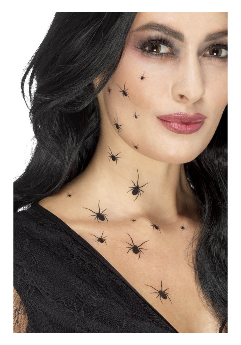 Make-Up FX, Crawling Spider Transfers, Bla
