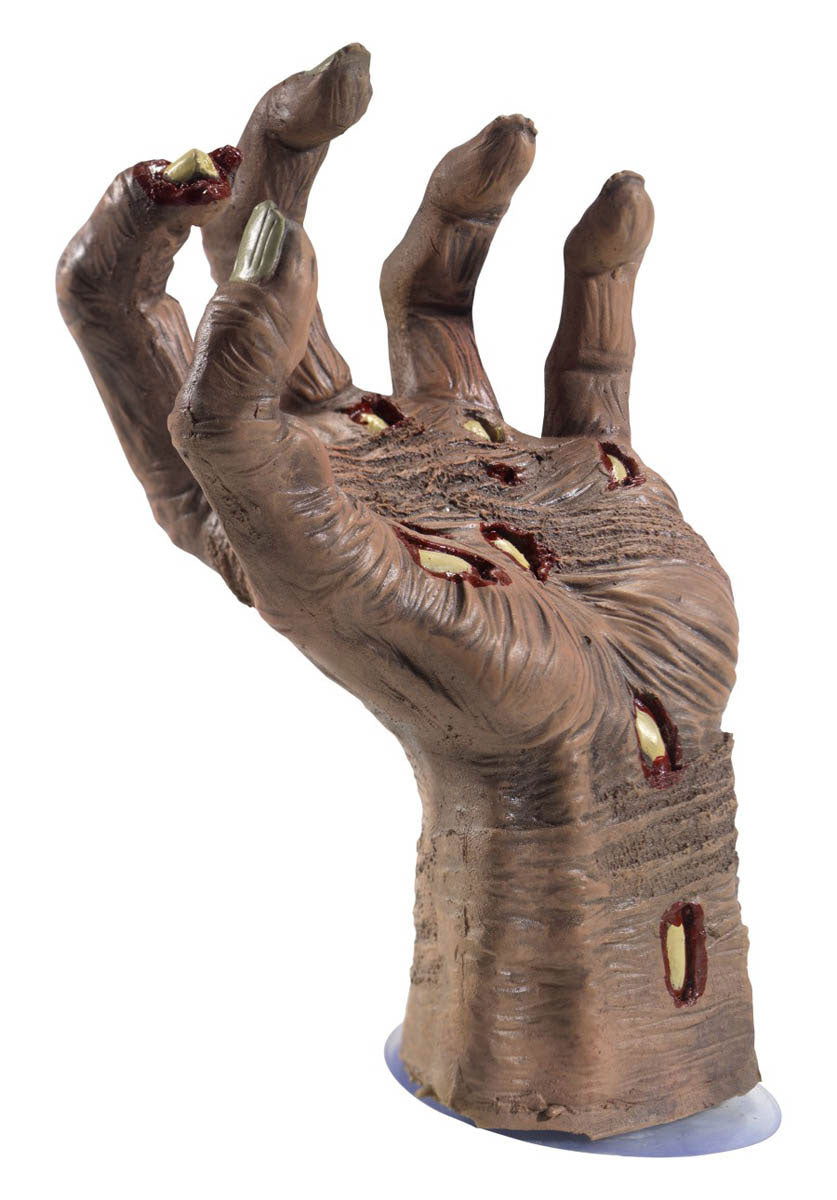 Latex Rotting Zombie Hand Prop, Natural