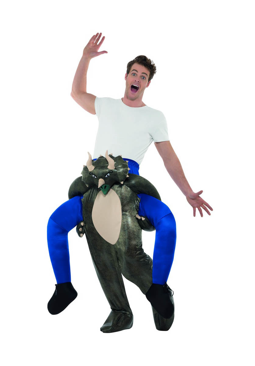 Piggyback Dinosaur Costume, Green