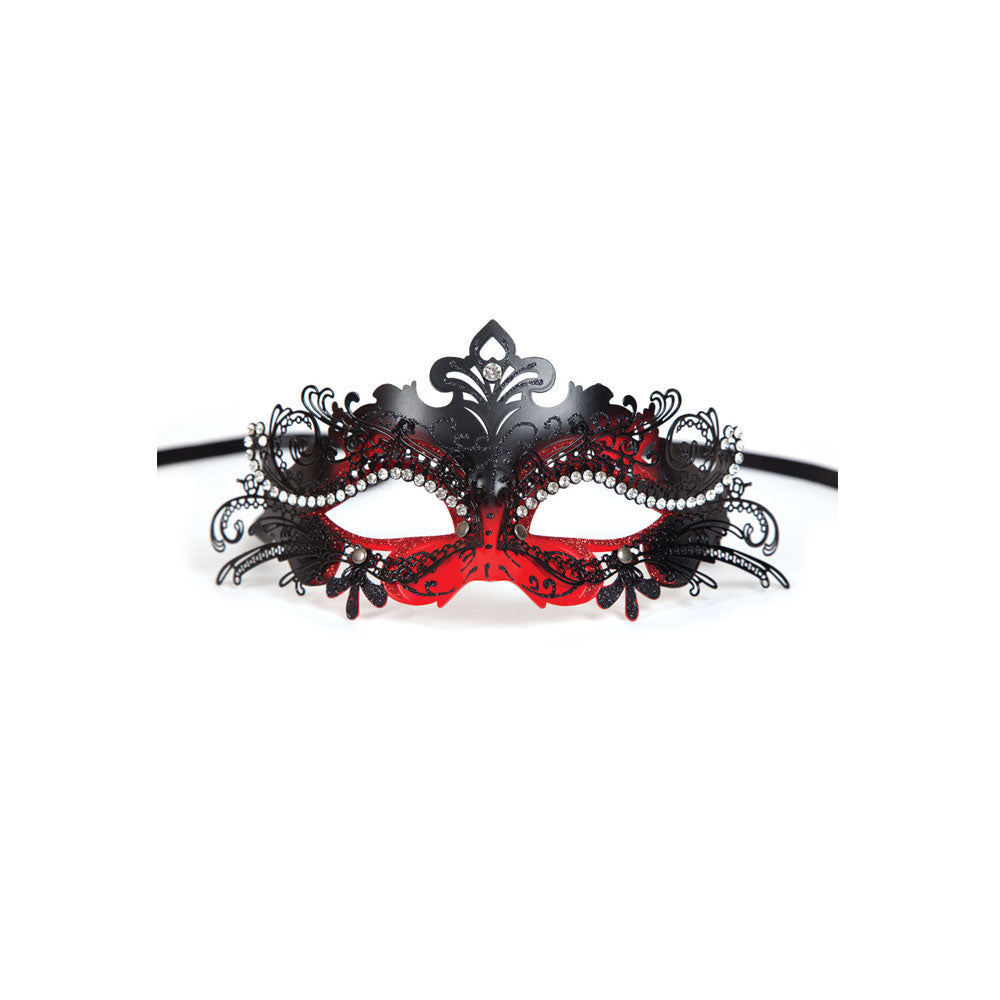 Puccini Deluxe Eye Mask - Black & Red (min6)