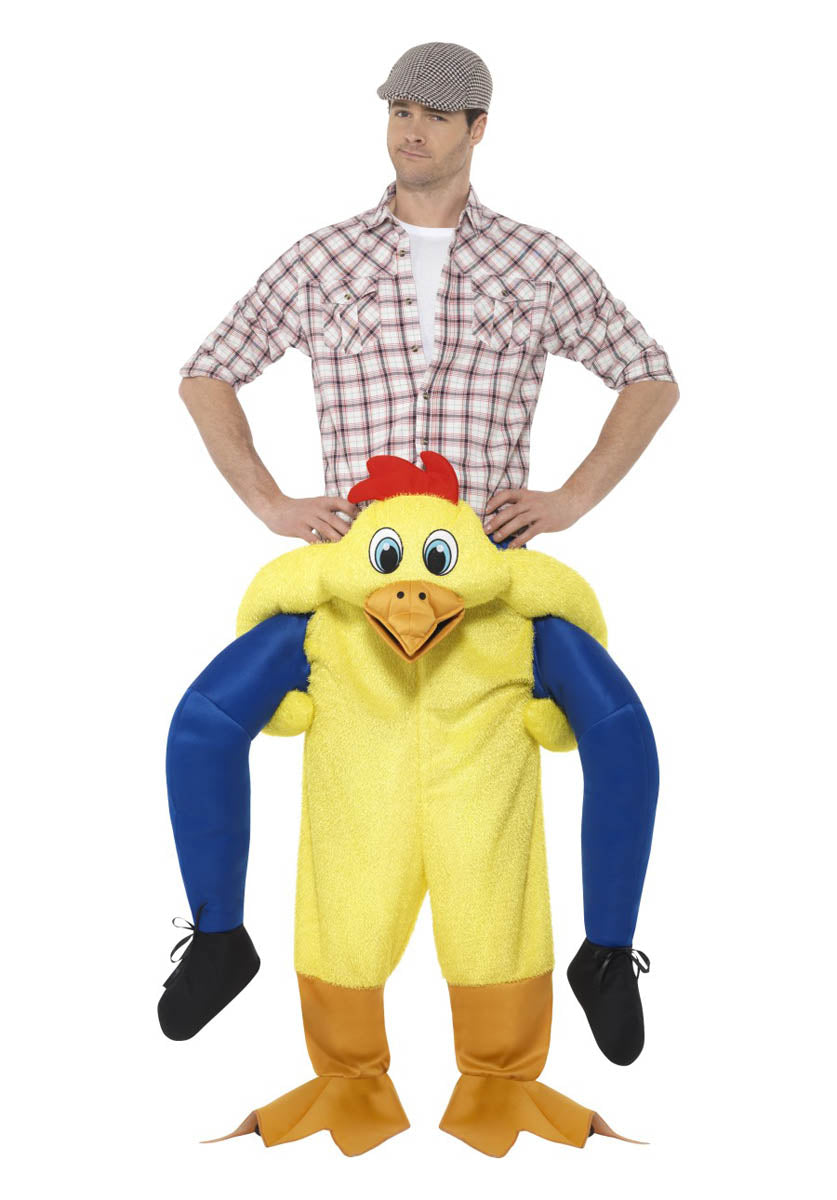 Piggyback Chicken Costume, Yellow