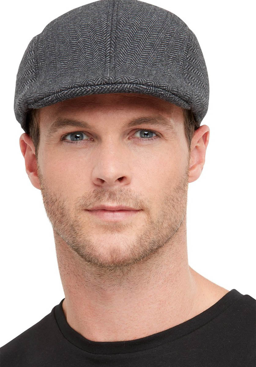 20s Gangster Flat Cap, Grey